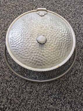 Vintage Nasco Italian Hammered Chafing Dish